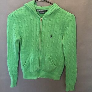 100% Cotton Ralph Lauren zip up